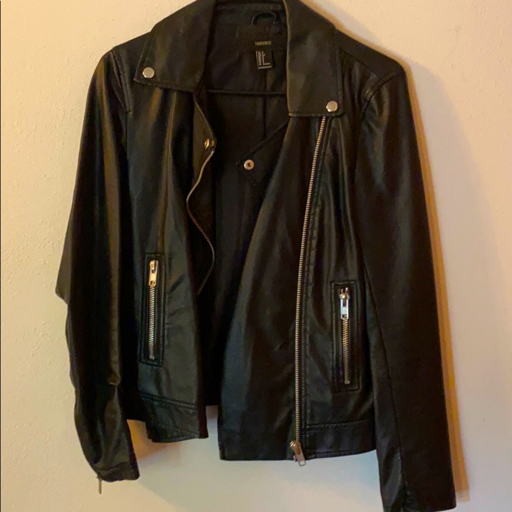 Leather jacket